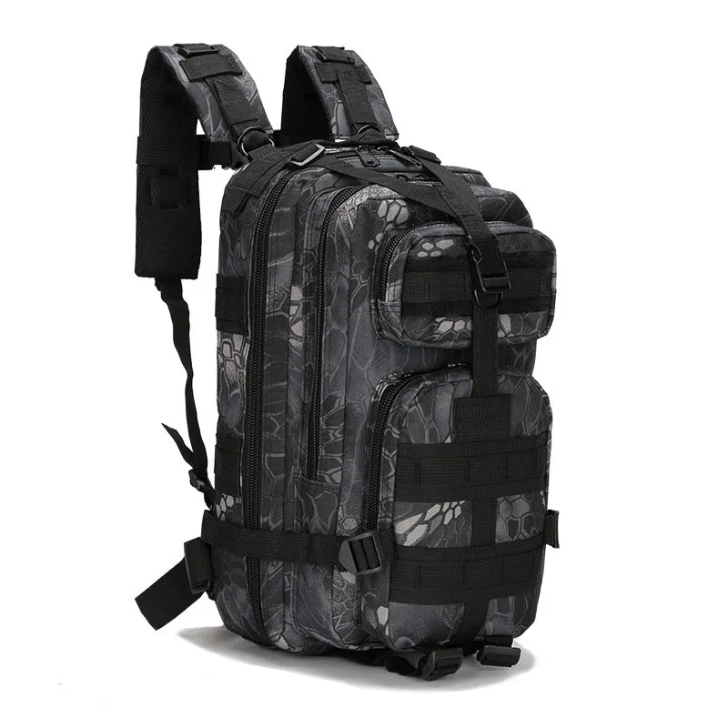 As shown New Waterproof Oxford Mountaineering Backpack 25L Large Capacity Travel Backpack Best Quality Outdoor Luggage Bag Men's Backpack - Цвет: As shown
