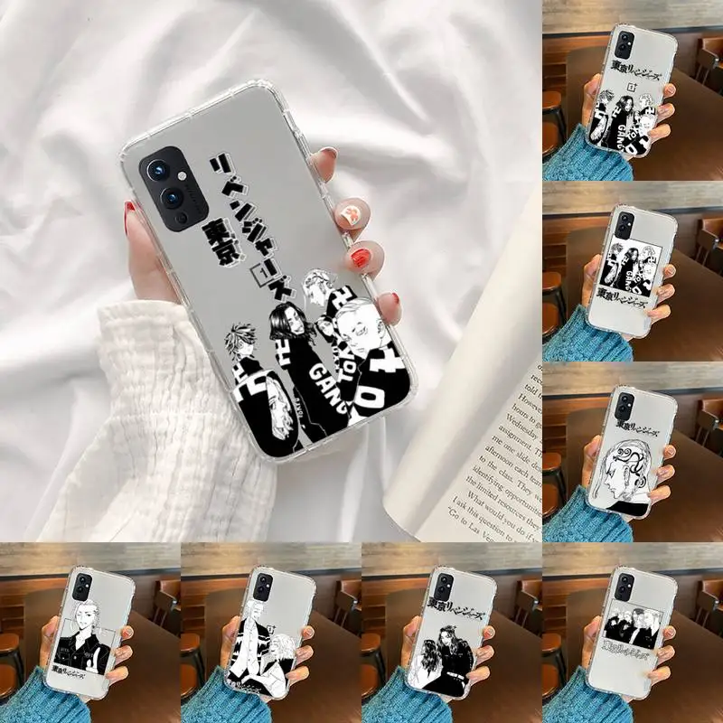 

Anime Tokyo Revengers Phone Case Transparent For OnePlus 9 8 7 7t 8t Oppo find X3 X2 reno5 Vivo X60 X50 Pro MeiZu 17 16XS