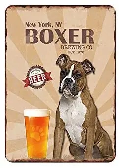 

Mora color Boxer Beer tin Sign Vintage Metal Pub Club Cafe bar Home Wall Art Decoration Poster Retro 8x12 inches