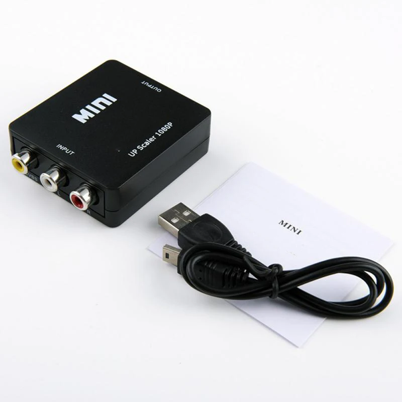Композитный преобразователь с RCA на HDMI 1080P AV CVBS 3 HD видео AV2HDMI PAL SECAM PAL/MAudio TXTB1 |