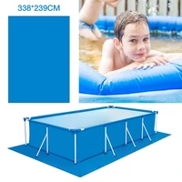 338239cm swimming pool mat rectangular foldable polyester floor cloth carpet protective mat for inflatable swimming pool bottom