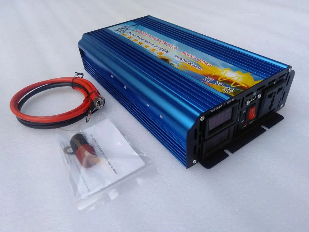 Автономный 2500 Вт немодулированный синусоидальный солнечный инвертор