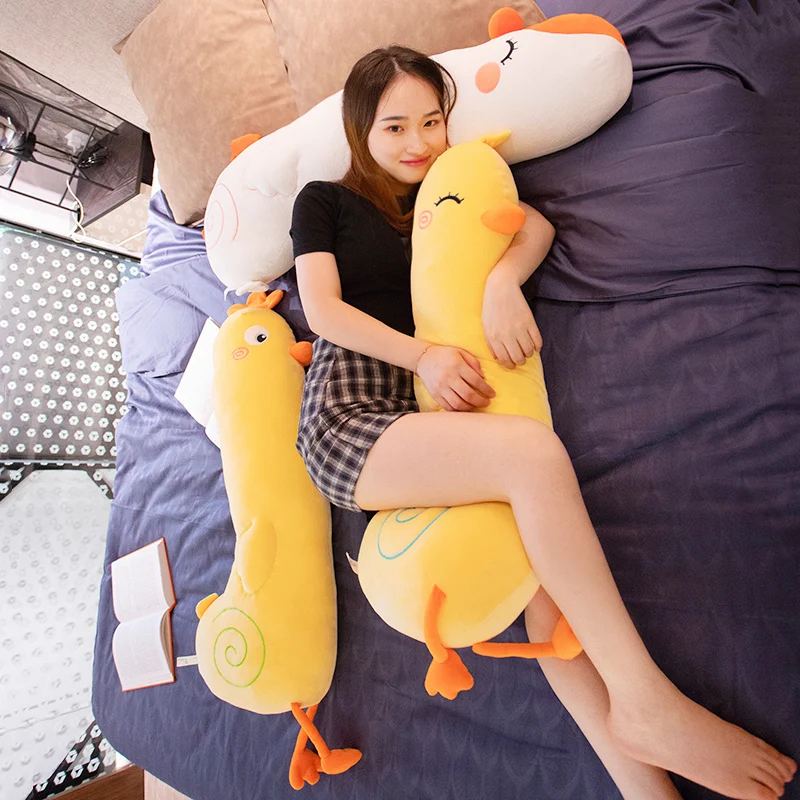 

70cm-120cm Kawaii Plush Duck Toys Stuffed Animal Chicken Dolls Kids Gift Doll Lovely Swan Toys Home Decoration Soft Pillows