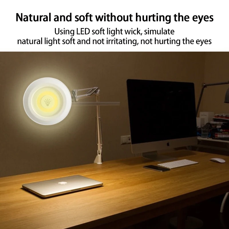 

LED Light Wireless Remote Control Night Light 3W Super Bright COB Under Cabinet Light Dimmable Wardrobe Lamp Home Bedroom Closet
