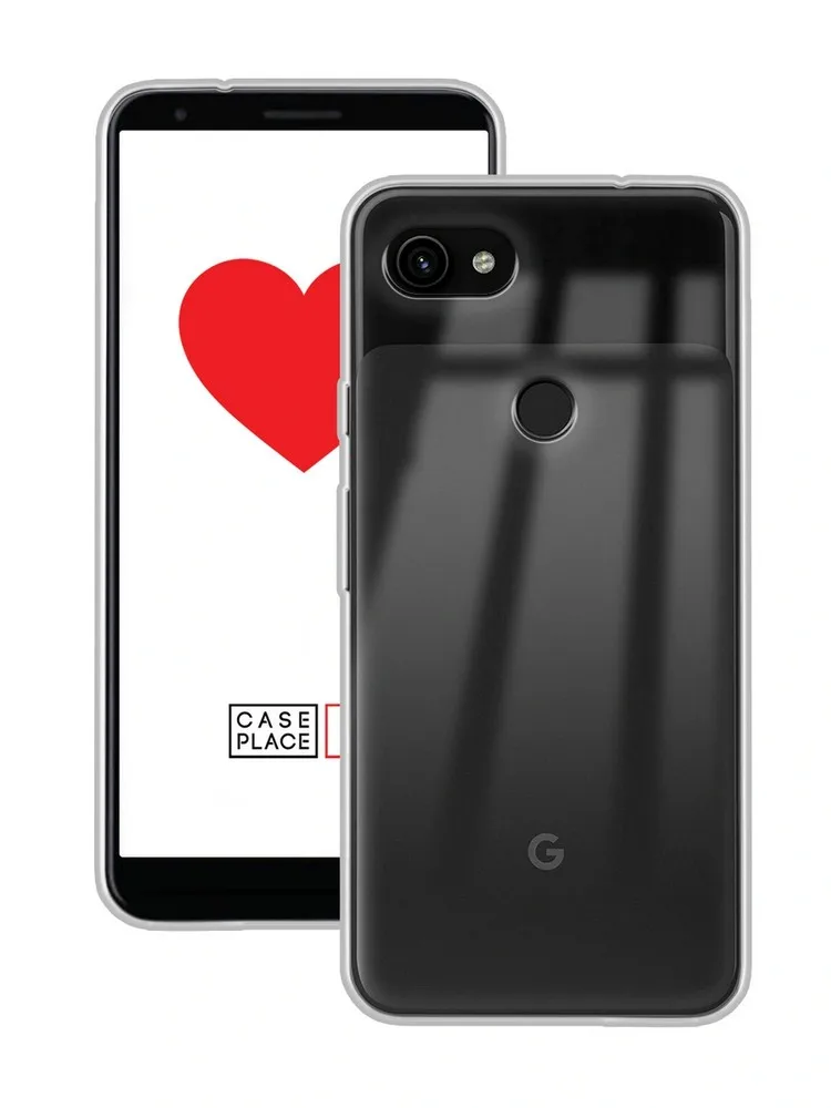 Силиконовый прозрачный чехол для Google Pixel 3a защитный тонкий мягкий чехол-накладка