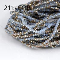 5a qaulity 3mm 140 piecelot bicone crystal beads cut faceted round glass beads diy apparel sewing