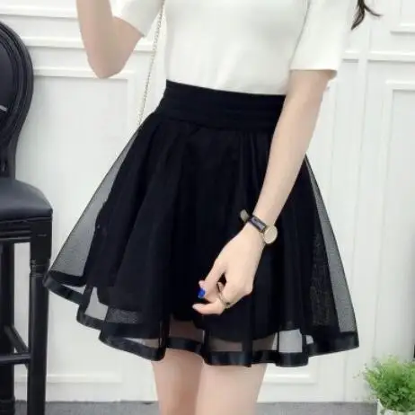 Harajuku 2020 женская летняя плиссированная юбка с высокой талией косплей кавайная
