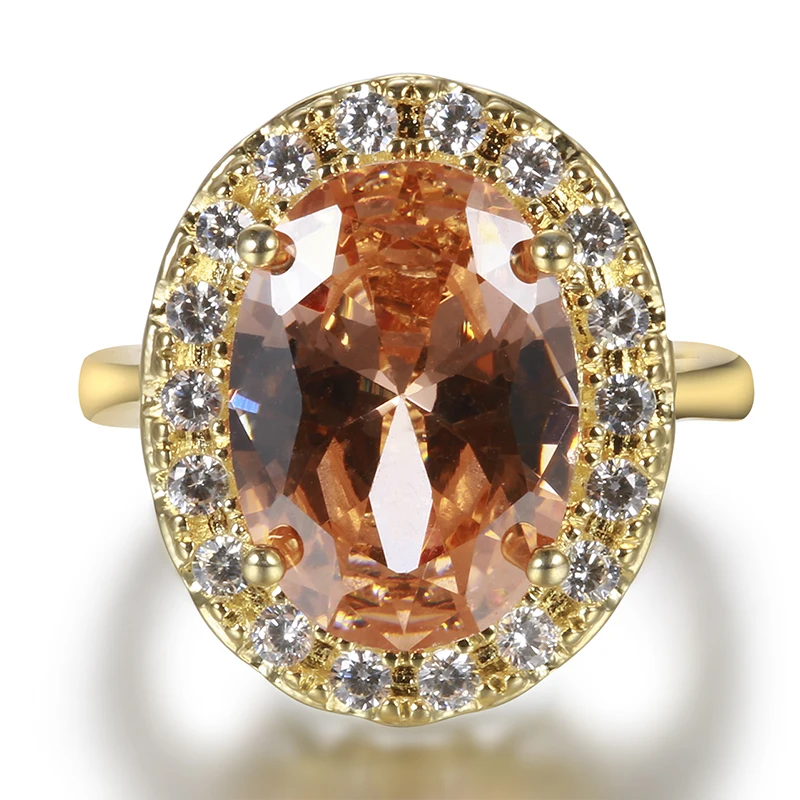 Vinregem Брендовое роскошное кольцо из твердого стерлингового серебра 925 пробы