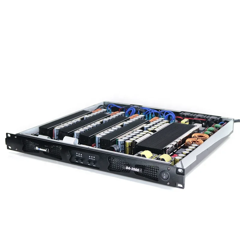 

Sinbosen D4-2000 2000w 4 channel 1u amplificador class d digital power amplifier