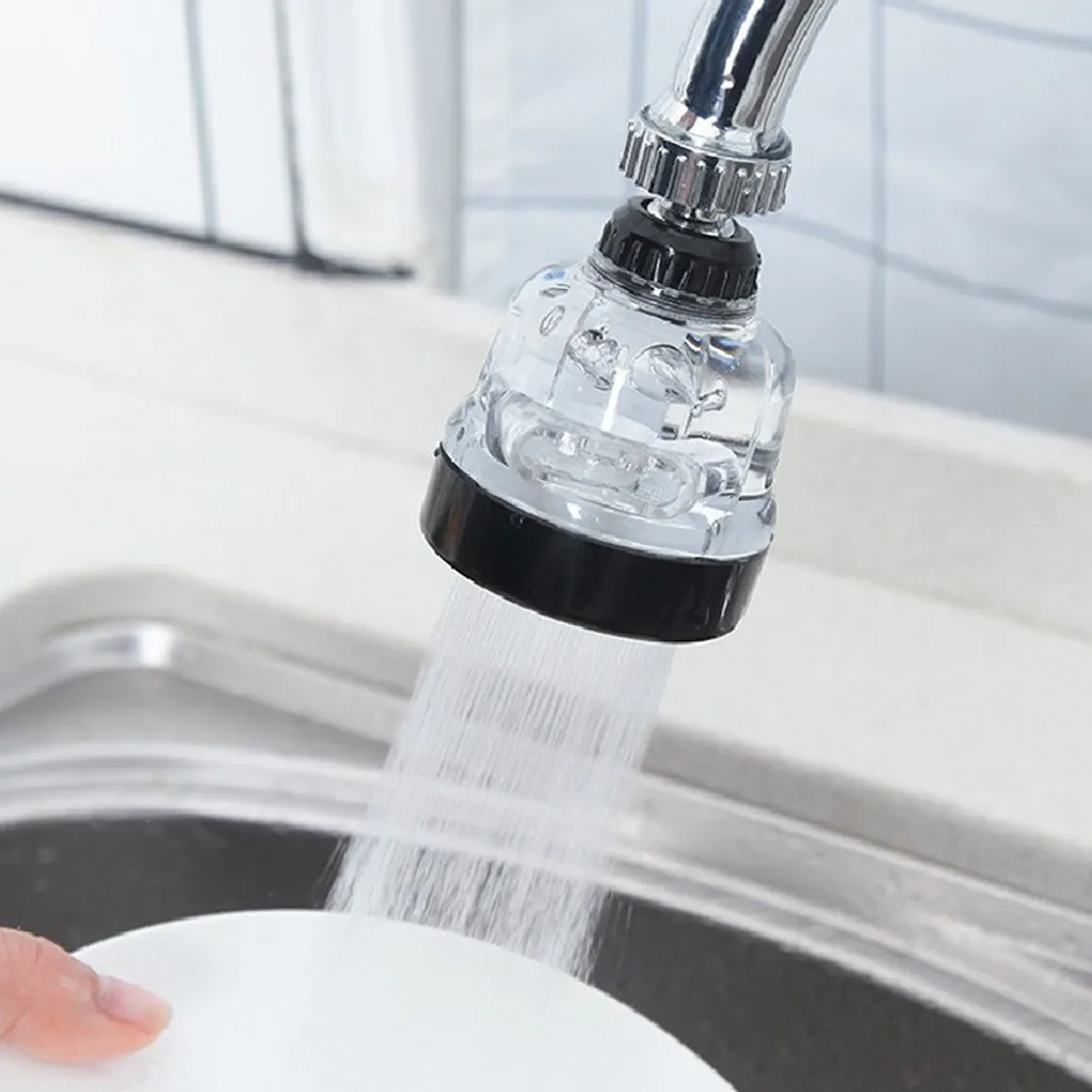 

Kitchen Rotatable Faucet Sprayer Head Anti Splash Tap Booster Shower Water Saving Bathroom Faucet Filter Shower Head Accessories