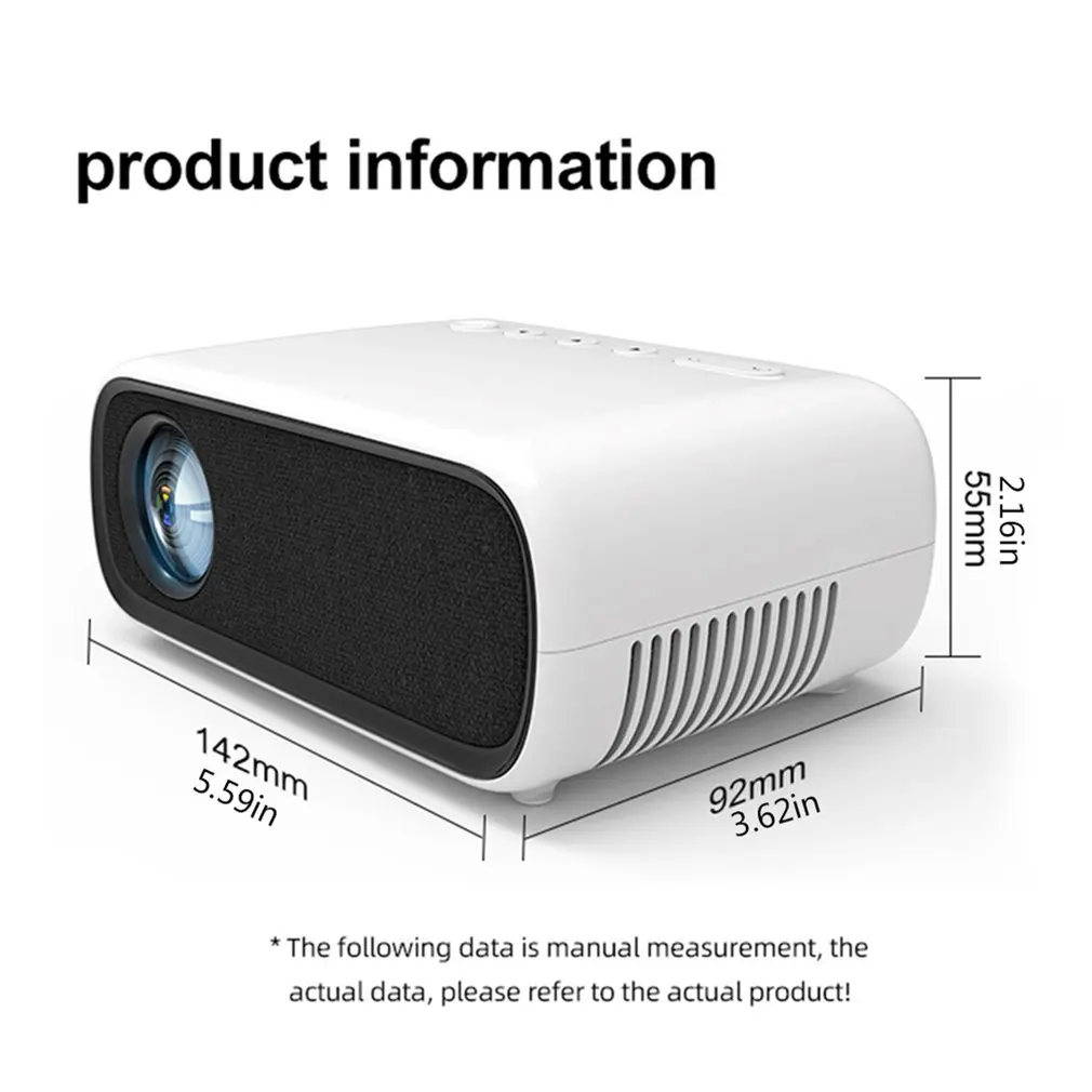 

HOT!Projector Home Yg280 Mini Mini Projector Led Home P HD Portable Factory Outlet
