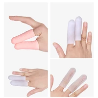 2pcs finger protector little toe cover foot care tools silicone gel tubes bunion corrector pain relief straightener orthopedics