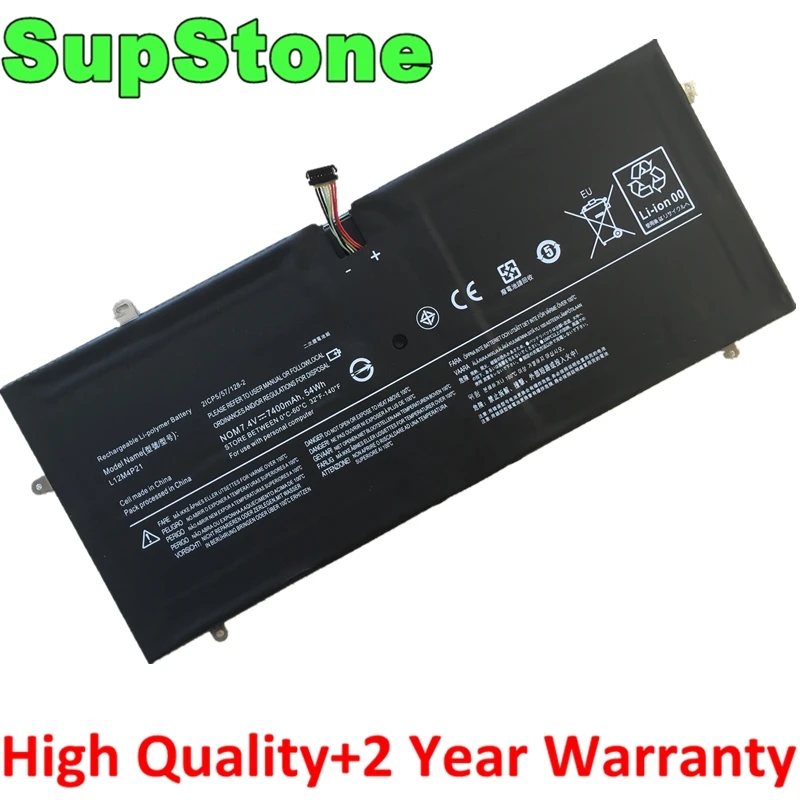 Аккумулятор SupStone L12M4P21 L13S4P21 2ICP5/57/128 2 2CP5/57/123 для ноутбука Lenovo IdeaPad Yoga Pro 13