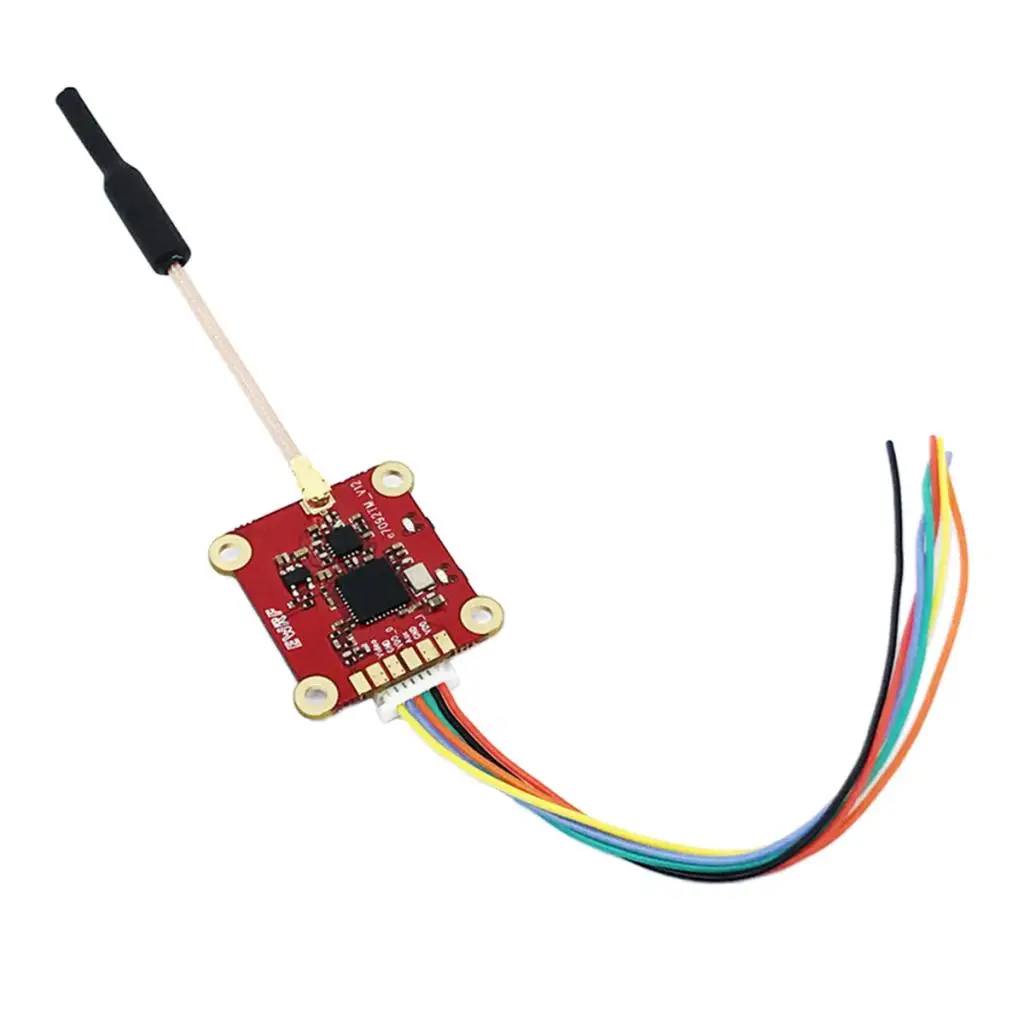 

1pc 5.8G Transmitter VTX 25/200/500mW Support OSD Pitmode Smartaudio Red