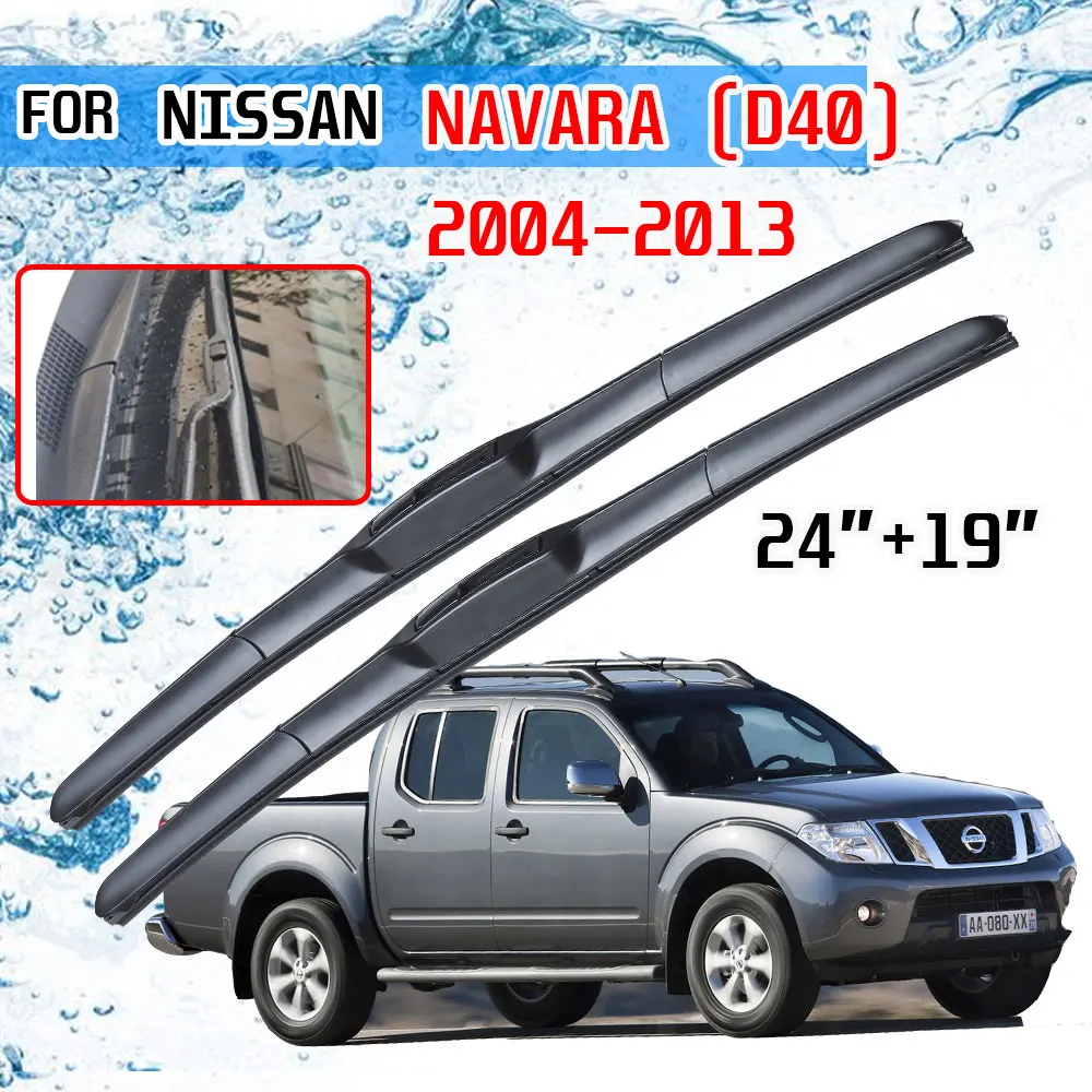 Щетки стеклоочистителя автомобиля для Nissan Frontier Navara Brute D40 2004 2005 2006 2007 2008 2009 2010 2011 2012