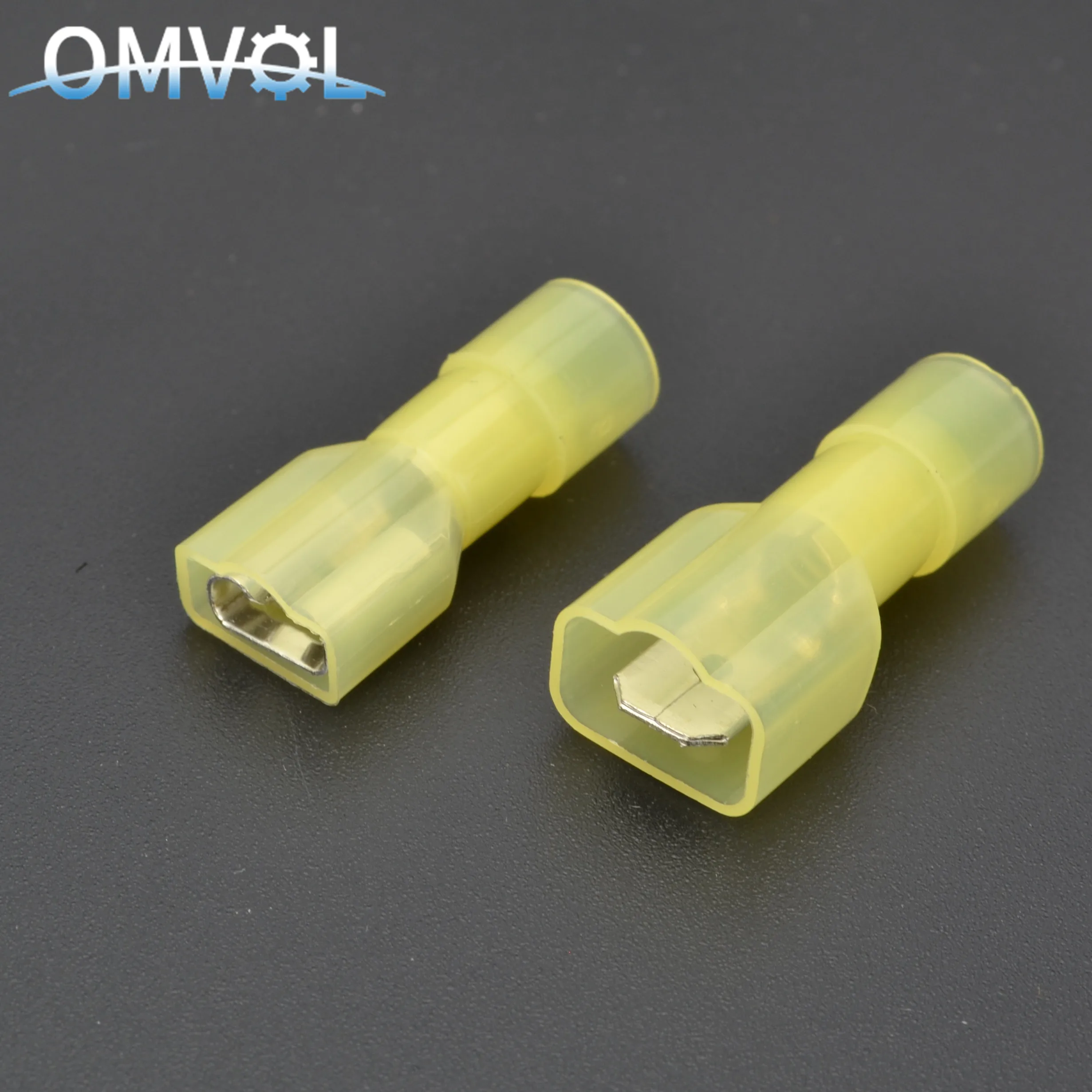 Нейлоновый полностью изолированный обжимной штекер и гнездо 6 3 мм | Обустройство