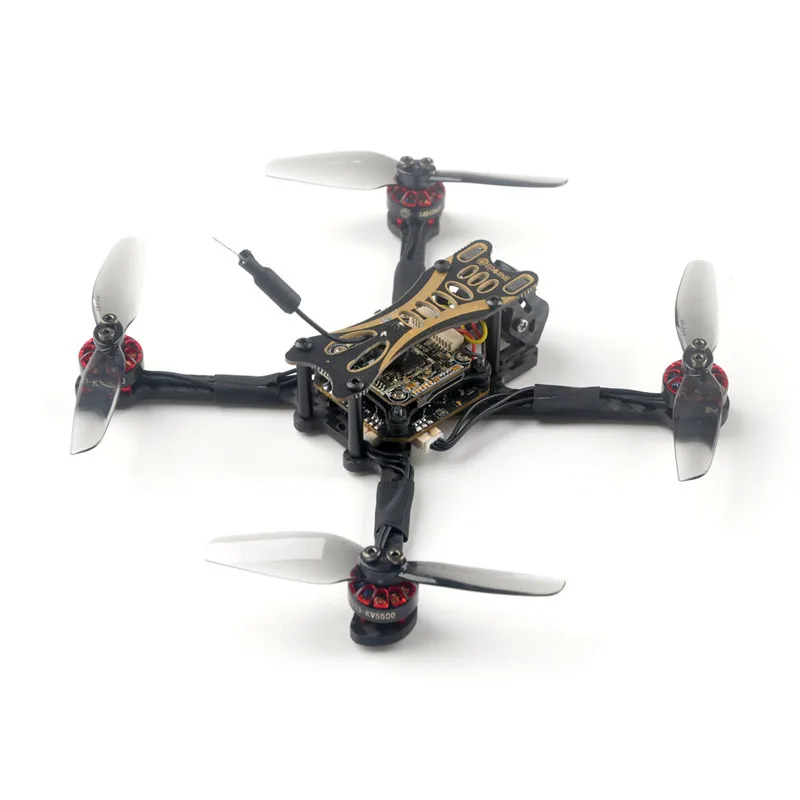 Eachine для начинающих-III 135 мм 2-3S 3 дюйма FPV гоночный Дрон Multirotor RTF &amp Fly More w/5 8G 40CH EV800