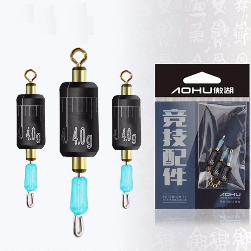 3Pcs/lot Scale Lead Sinker Quick Replace Fishing Accessories Soft Core Tool Environmental Coating | Спорт и развлечения