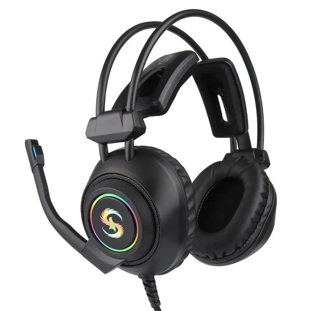 Проводные Игровые наушники Kubite K17 с объемным звуком и микрофоном для киберспорта