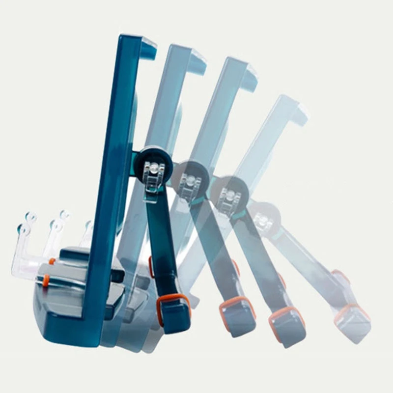 Портативная Пластиковая Складная книжная полка для учебников и |