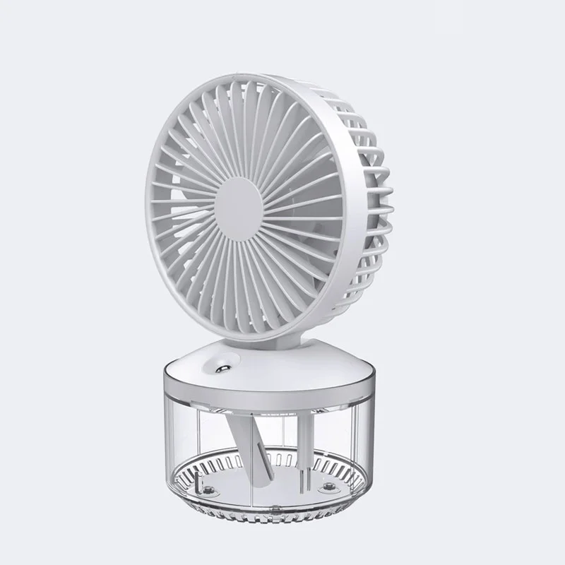 

XiaomiWellsmart Spray Fan 3 In 1 Atomizing Humidifier 350ML, LED Night Light, Five Gears, Low Noise Air Cooling Fan