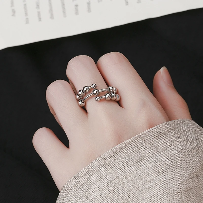 Кольца для беспокойства женские регулируемые кольца девочек-подростков