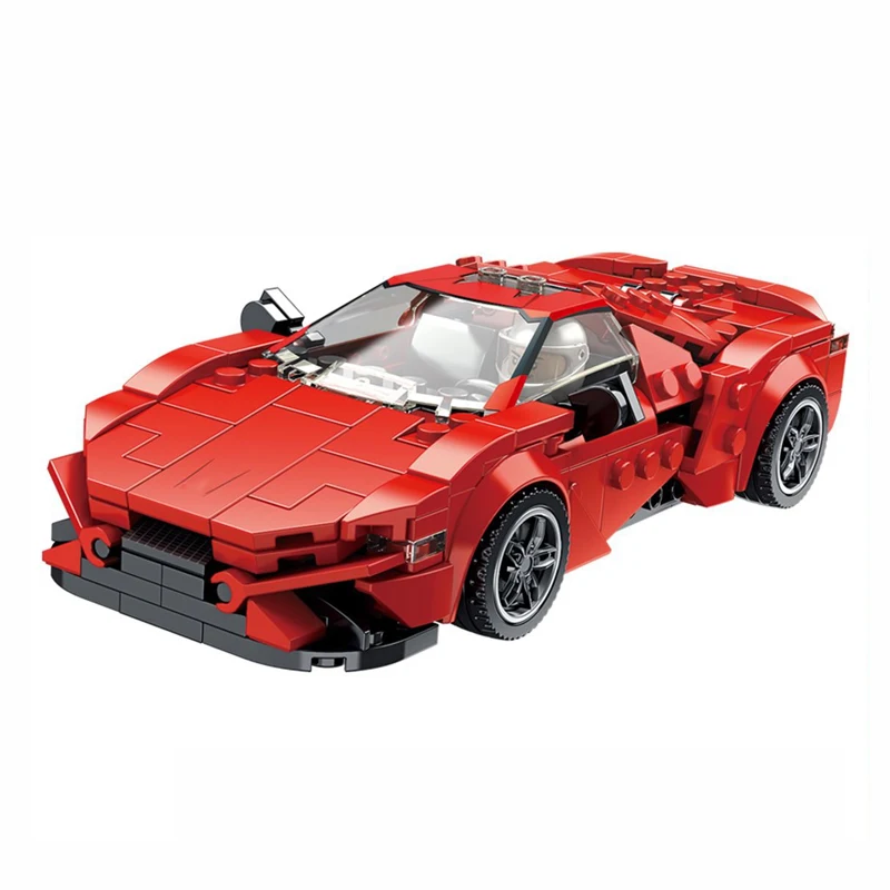 

Racing Car Creator Speed Champions Lykaned Super Sports Car MOC Building Blocks Sets Figures Bricks Classic Model Toys For Kids