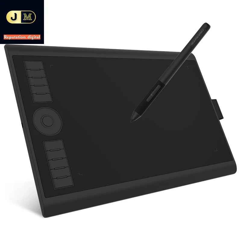 

Цифровой графический планшет для рисования M10K PRO, 10x6,25 дюймов, поддержка наклона и радиальной функции, 10 клавиш быстрого доступа