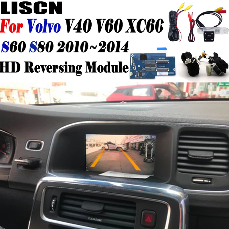 Адаптер для камеры заднего вида Volvo V60 V40 S60 S80 XC60 2010 2011 2012 2013 2014|Камеры авто| |