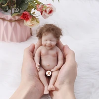 15cm soft toy realistic baby girl doll w smiling face lifelike educational reborn boutique collections kids party gift p31b