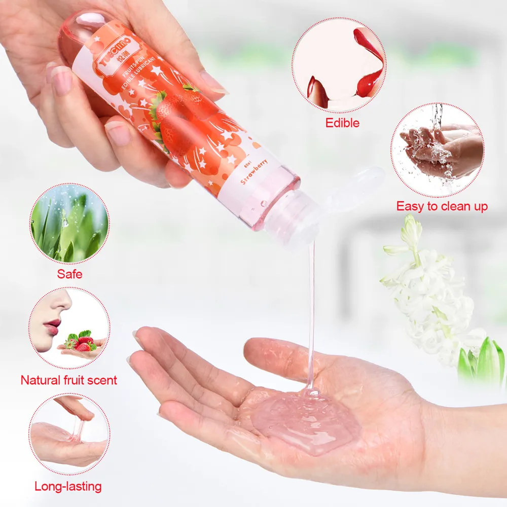 80 мл семь вкусов половая смазка растворимые в воде секс масло для Для мужчин