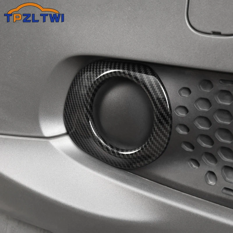 

2Pcs For Mercedes Smart Fortwo 453 2015-2020 Car Chrome Front Fog Light Lamp Cover Trim Car Styling