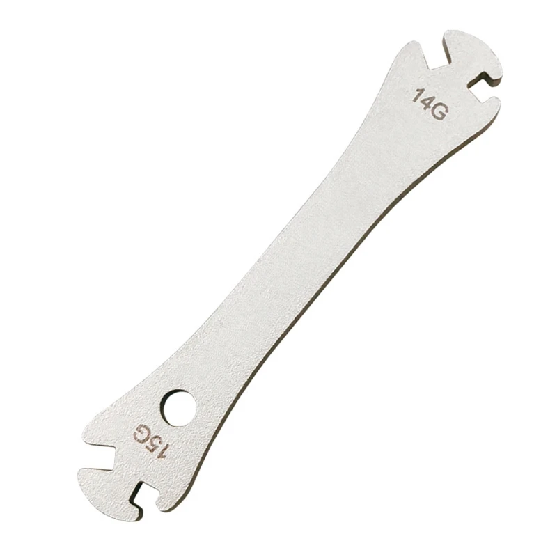 

Protable Bicycle Spoke Wrench Stainless Steel Spanner Bike Cycling Repair Tool