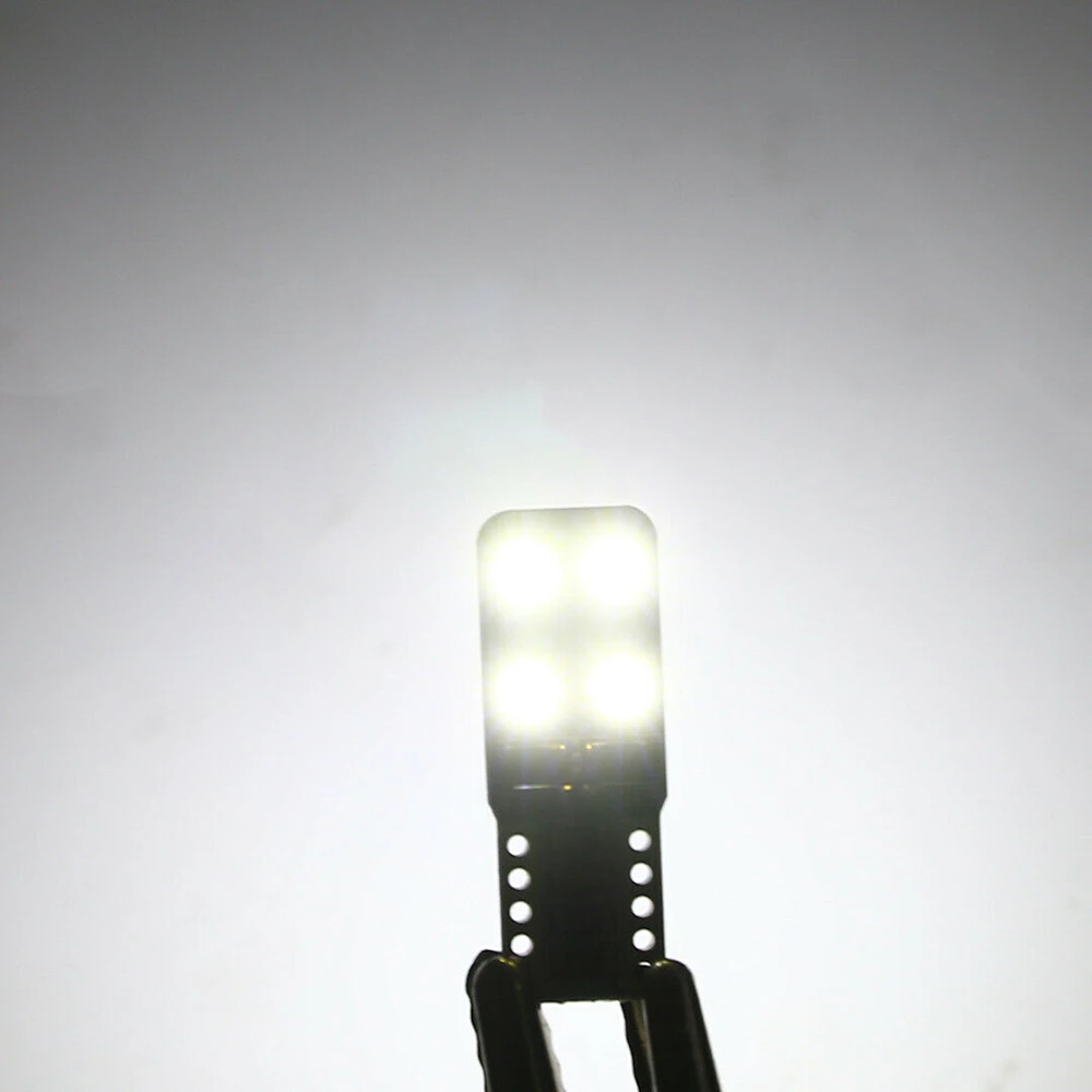 10pcs Super Bright T10 Led W5W LED Bulbs 194 168 Canbus Error Free 3030 Chips Car Dome Lights Door Light Panel Lamp Auto White | Автомобили