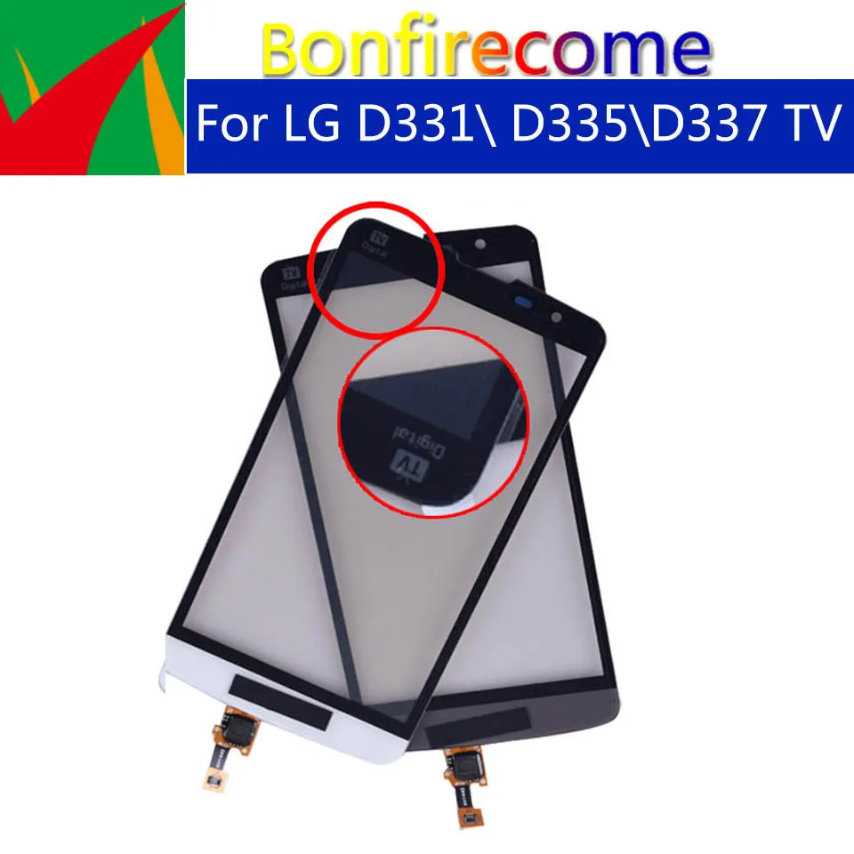 

10Pcs\lot Touchscreen For LG L Bello D331 D335 D337 Touch Screen Digitizer LCD Display Front Glass Panel Sensor Replacement