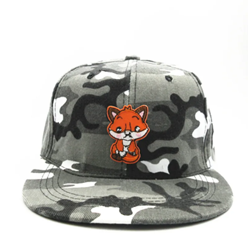 LDSLYJR хлопковая бейсболка с маленькой вышивкой лисы Кепка в стиле хип хоп