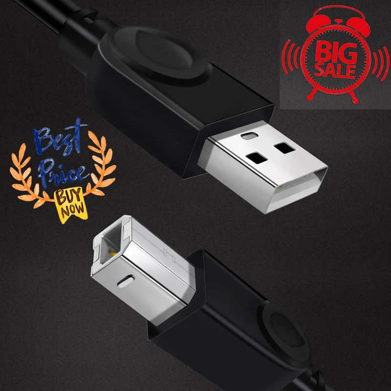 Кабель для принтера USB 2 0 Canon Epson HP ZJiang | Компьютеры и офис