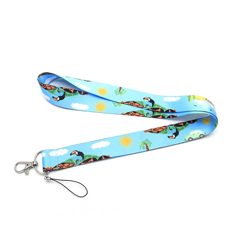 Survival Outdoors Toucan ремень подвесной шейный брелок с лентой ID Card Pass телефон Lanyards