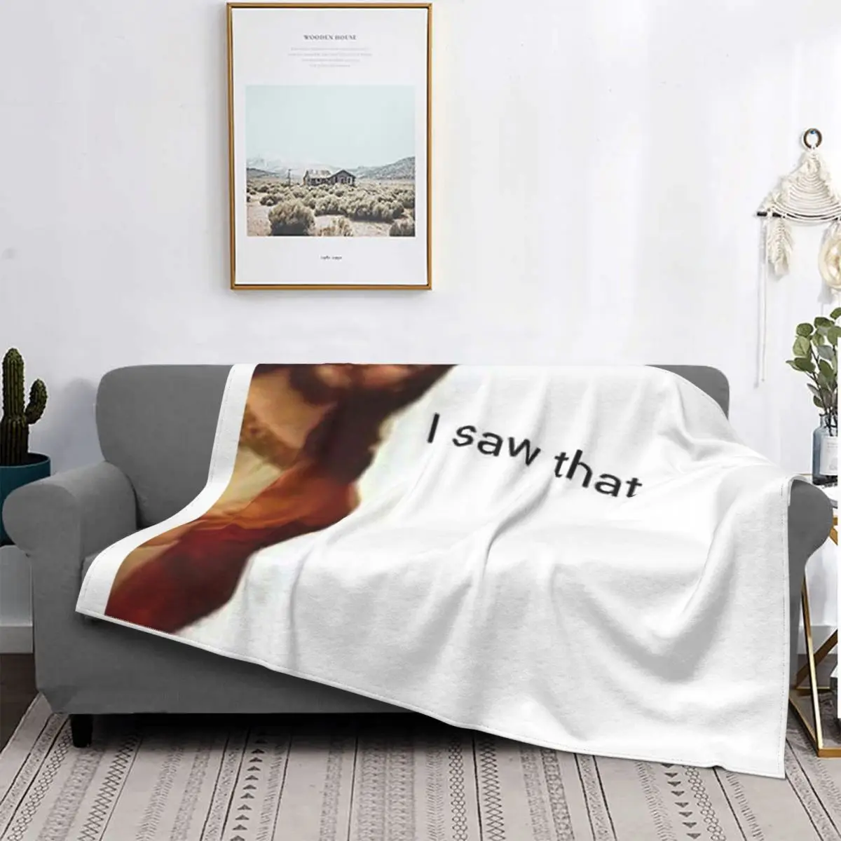 

Jesús vio esa Manta, colcha de cama a cuadros, manta de lino a cuadros, Sudadera con capucha, toalla de playa de lujo