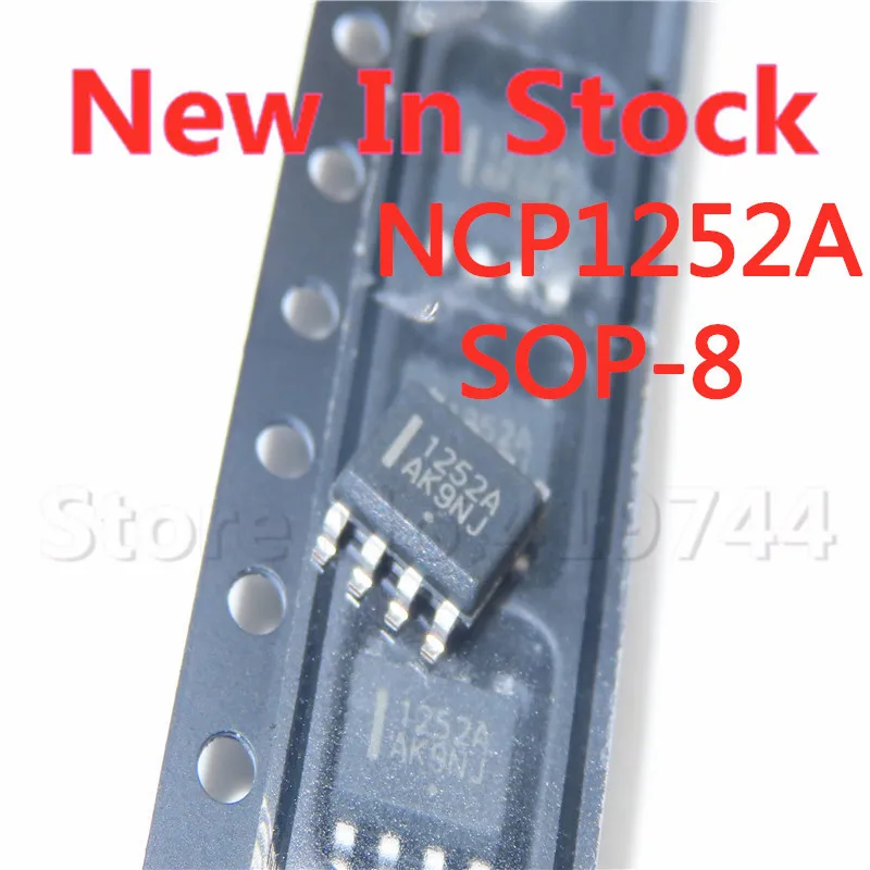 

5 шт./лот NCP1252ADR2G NCP1252A 1252A SOP-8 в наличии новый оригинальный IC