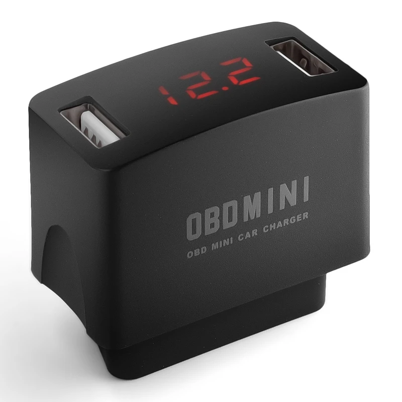

Dual USB Charger Adapter Car OBD Charging Universal 12V 24V LED Voltage Display Car Charger Socket Fast Charging Power