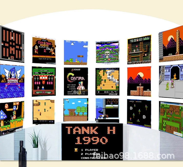 Coolbaby Классический Ностальгический 16 бит домашняя игровая консоль HD выход карты 2,4G двойной беспроводной контроллер супер красный и белый машина