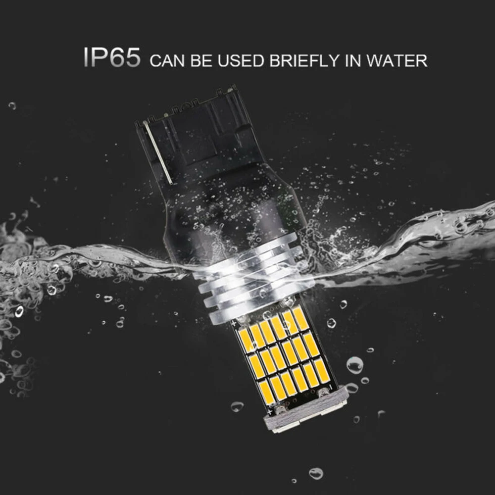 

Lamp LED Lights Bulbs Replacement Auto Amber Reversing Turn signals Set