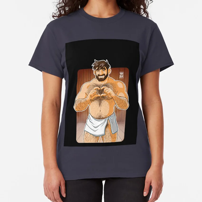 Футболка ADAM licks SAUNAS bobobear bobobearart bobo bear nisi гей медведь gayart арт |