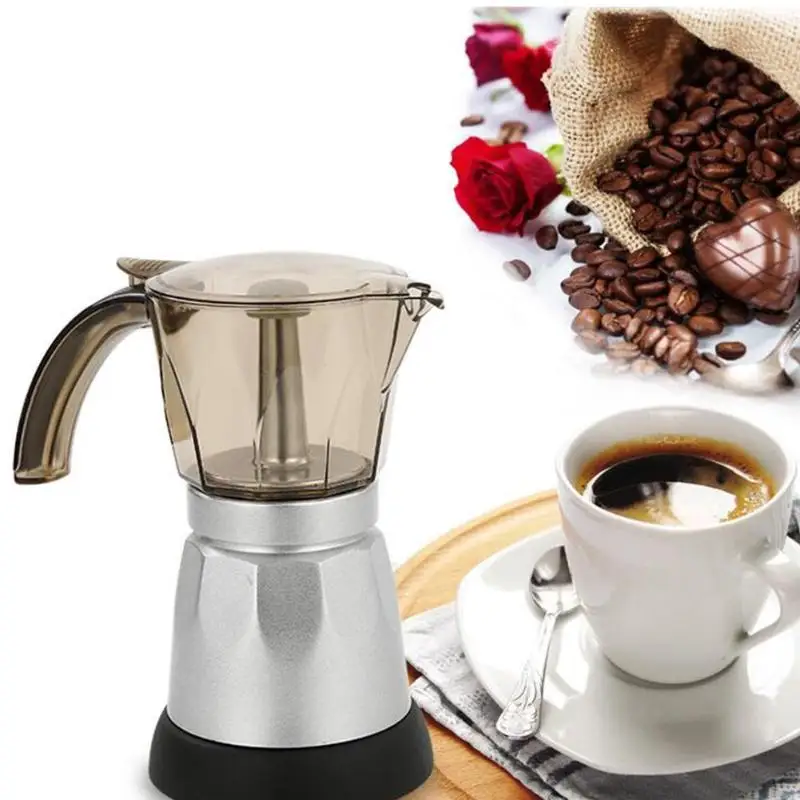 300 мл Электрический итальянский топ Moka Кофе горшок кофейники инструмент фильтр