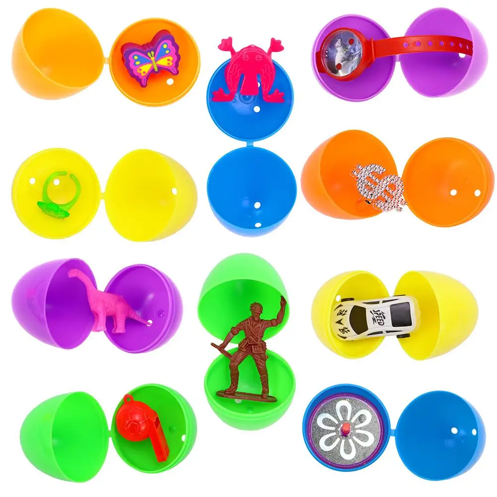 Пасхальное украшение пасхальные яйца наполненные новой игрушкой корзины