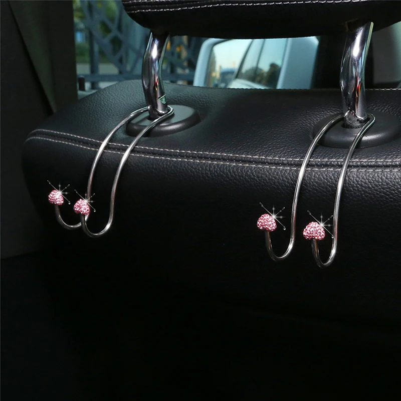 

1 шт. Универсальный Автомобильный Подголовник заднего сиденья в форме сердца из нержавеющей стали крючок для сиденья автомобильный Органай...