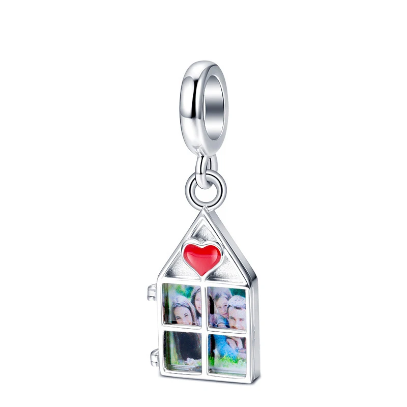 Strollgirl 925 пробы серебро подлинные фотографии Очаровательные бусы подходят для