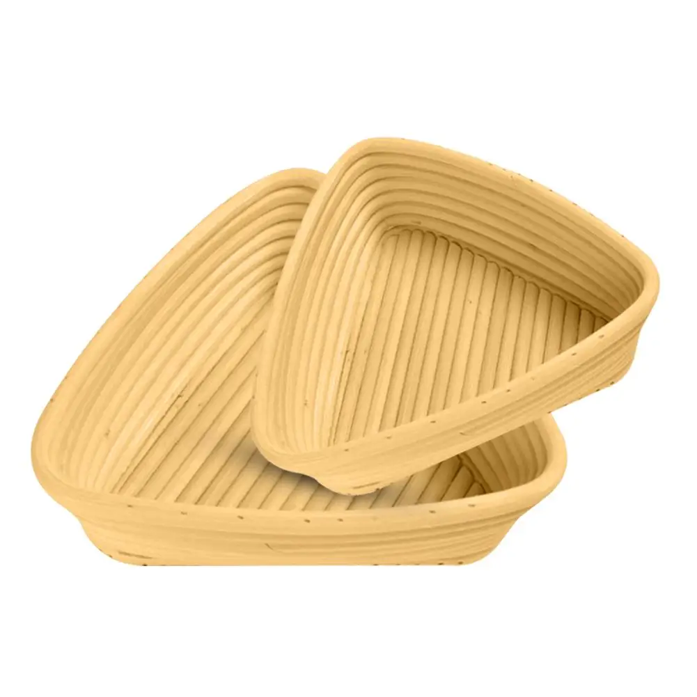 

Triangle Bread Basket Ferment Basket Bread Making Props Fermentation Rattan Basket Country Bread Proving Blooming Baskets
