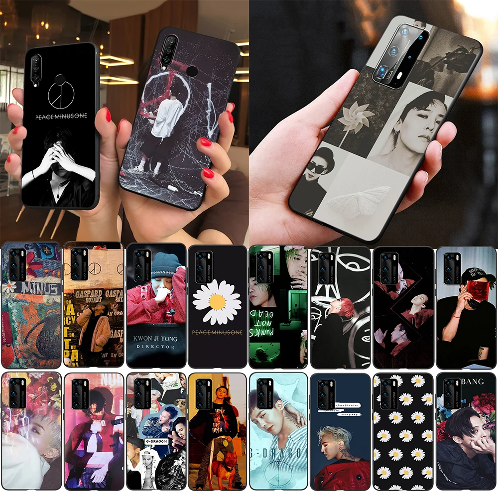 Мягкий силиконовый чехол Z84 G dragon peaceminusone для Huawei P10 Y5 Y6 Y7 Y9 Prime 2019 2018 2017 из